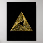Sacred Geometry-symbool Poster (Voorkant)