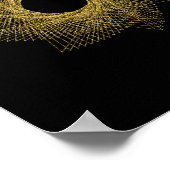 Sacred Geometry-symbool Poster (Hoek)