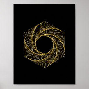 Sacred Geometry-symbool Poster