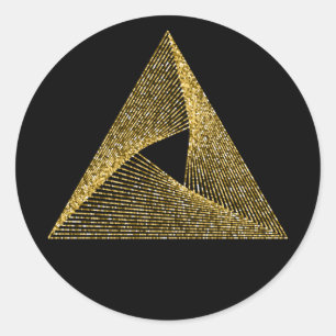 Sacred Geometry-symbool Ronde Sticker