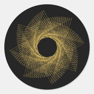 Sacred Geometry-symbool Ronde Sticker