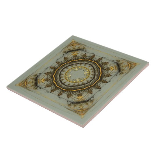 Sacred Geometry Tegeltje (Zijkant)