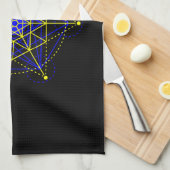 Sacred Geometry Theedoek (Quarter Fold)