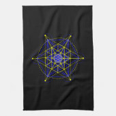 Sacred Geometry Theedoek (Verticaal)