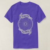 Sacred Geometry  - Torus Rabbits  T-shirt (Design voorkant)