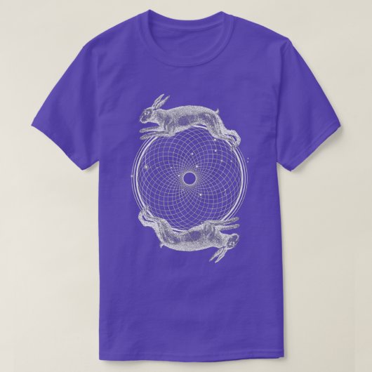 Sacred Geometry - Torus Rabbits T-shirt (Design voorkant)