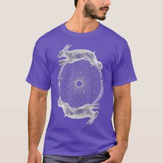 Sacred Geometry  - Torus Rabbits  T-shirt