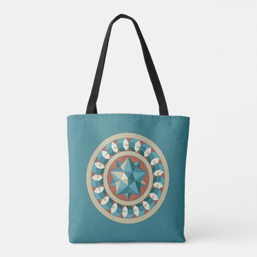 Sacred Geometry Tote Bag (Achterkant)