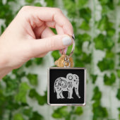Sacred Giant (grijs) Sleutelhanger (Hand)