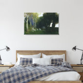 Sacred Grove, 1886 Canvas Afdruk (Insitu (Slaapkamer))