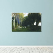Sacred Grove, 1886 Canvas Afdruk (Insitu (Houten vloer))
