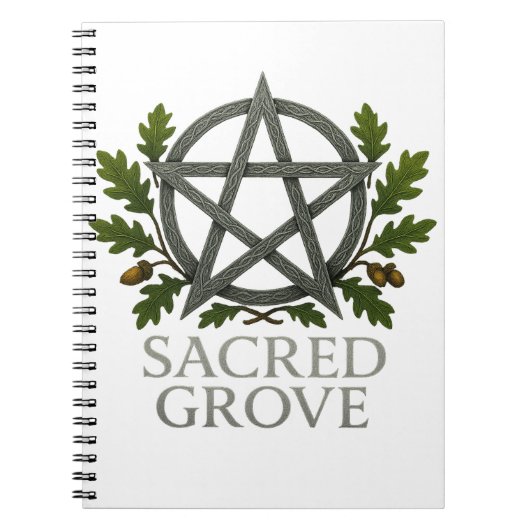Sacred Grove Foto Notitieboek (Voorkant)