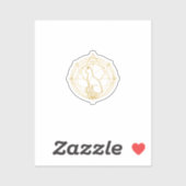 Sacred guardian feline Temporary Tattoos Sticker (Vel)