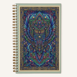 Sacred Guardian Owl Zentangle Totem Journal Notitieboek