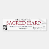 Sacred Harp Bumpersticker (Voorkant)