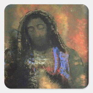 Sacred Heart, 1910 Vierkante Sticker