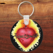 Sacred Heart 2 Sleutelhanger (Voorkant)
