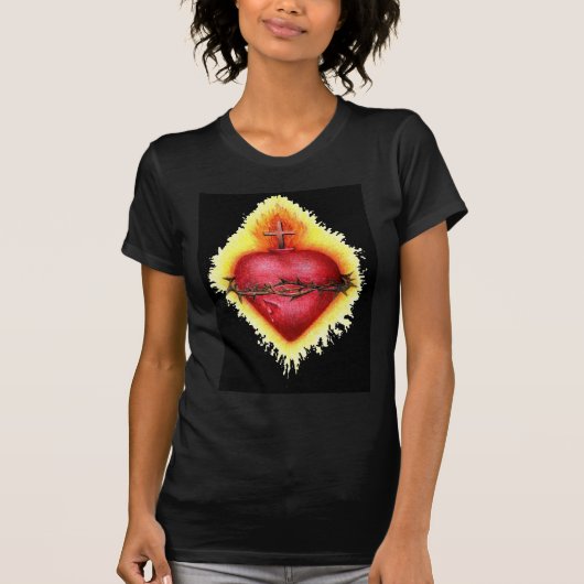 Sacred Heart 2 T-shirt (Voorkant)