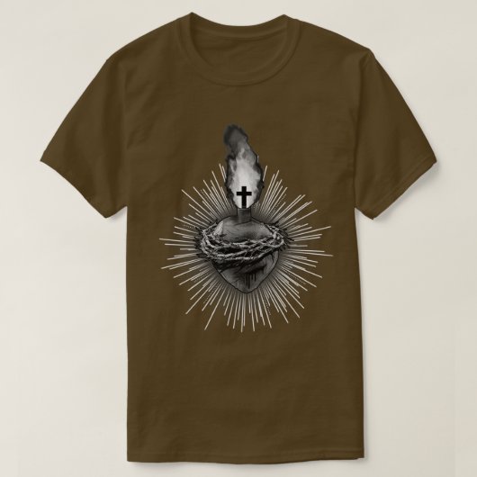 Sacred Heart 2 T-shirt (Design voorkant)