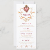Sacred Heart Baroque menu (Voorkant)