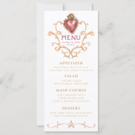 Sacred Heart Baroque Weddenningmenu
