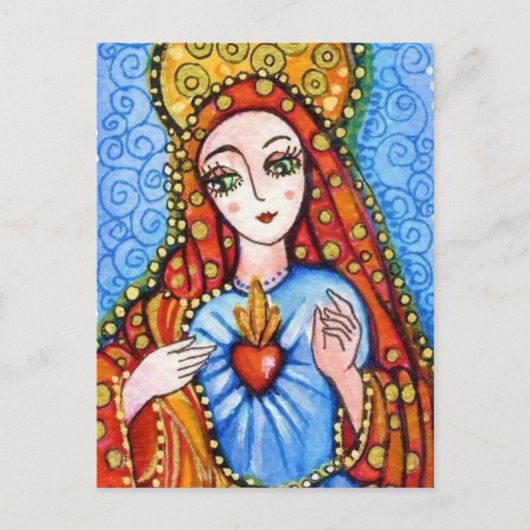 Sacred Heart Briefkaart (Voorkant)