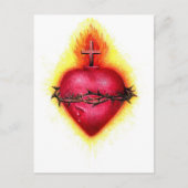 Sacred Heart Briefkaart (Voorkant)