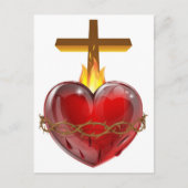 Sacred Heart Briefkaart (Voorkant)