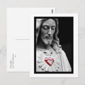 Sacred Heart Briefkaart (Voorkant / Achterkant)