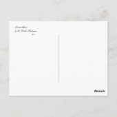 Sacred Heart Briefkaart (Achterkant)