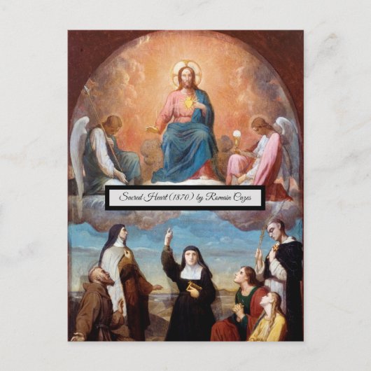 Sacred Heart Briefkaart (Voorkant)
