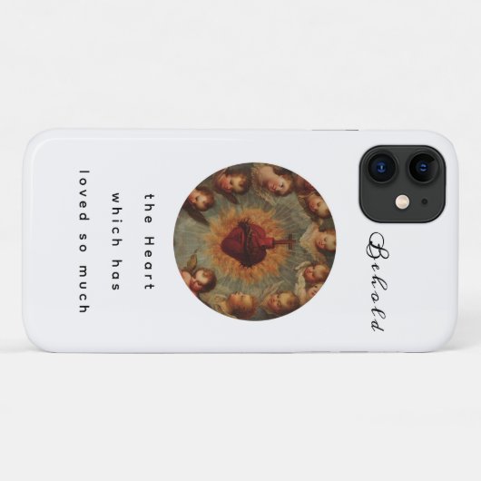 Sacred Heart Classic art Jose Paez Case-Mate iPhone Case (Achterkant (horizontaal))