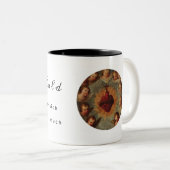 Sacred Heart Classic art Jose Paez Tweekleurige Koffiemok (Voorkant rechts)