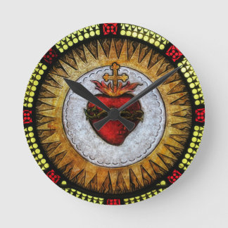 Sacred Heart Clock Ronde Klok