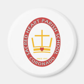 Sacred Heart Coronado Logo Magneet