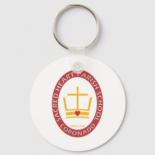 Sacred Heart Coronado Logo Sleutelhanger (Voorkant)