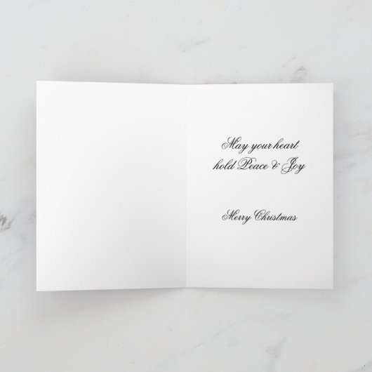 Sacred Heart Feestdagen Kaart (Binnen)