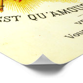 Sacred Heart French - Sacré Coeur de Jésus Poster (Hoek)