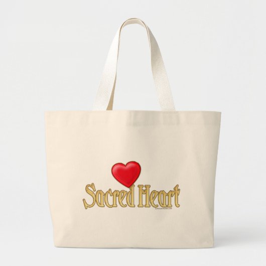 Sacred Heart Grote Tote Bag (Voorkant)