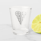 Sacred Heart - hart van het leven, Dual-Wh/ml. Shot Glas (Achterkant)