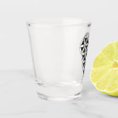 Sacred Heart - hart van het leven, Dual-Wh/ml. Shot Glas (Links)