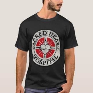 Sacred Heart Hospital Logo scrubs T-shirt