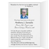 Sacred Heart Jesus    Katholieke Funeral Prayer (Binnen (Links))