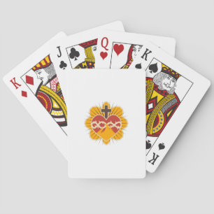 Sacred Heart, katholiek Pokerkaarten