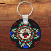 Sacred Heart Keychain (Voorkant)
