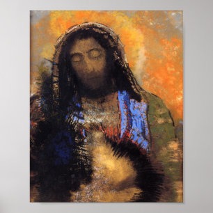 Sacred Heart - Odilon Redon 1910 Poster