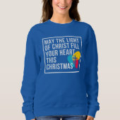 Sacred Heart of Christmas: Spirituality Sweatshirt (Voorkant)