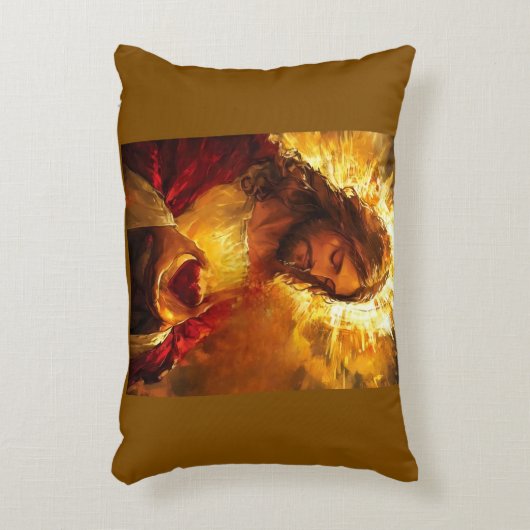 Sacred Heart of Jesus  Accent Kussen (Voorkant(Verticaal))