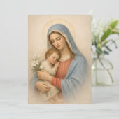 Sacred Heart of Jesus Cross Quote Floral Design (Staand voorkant)