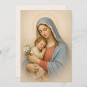 Sacred Heart of Jesus Cross Quote Floral Design (Voorkant / Achterkant)